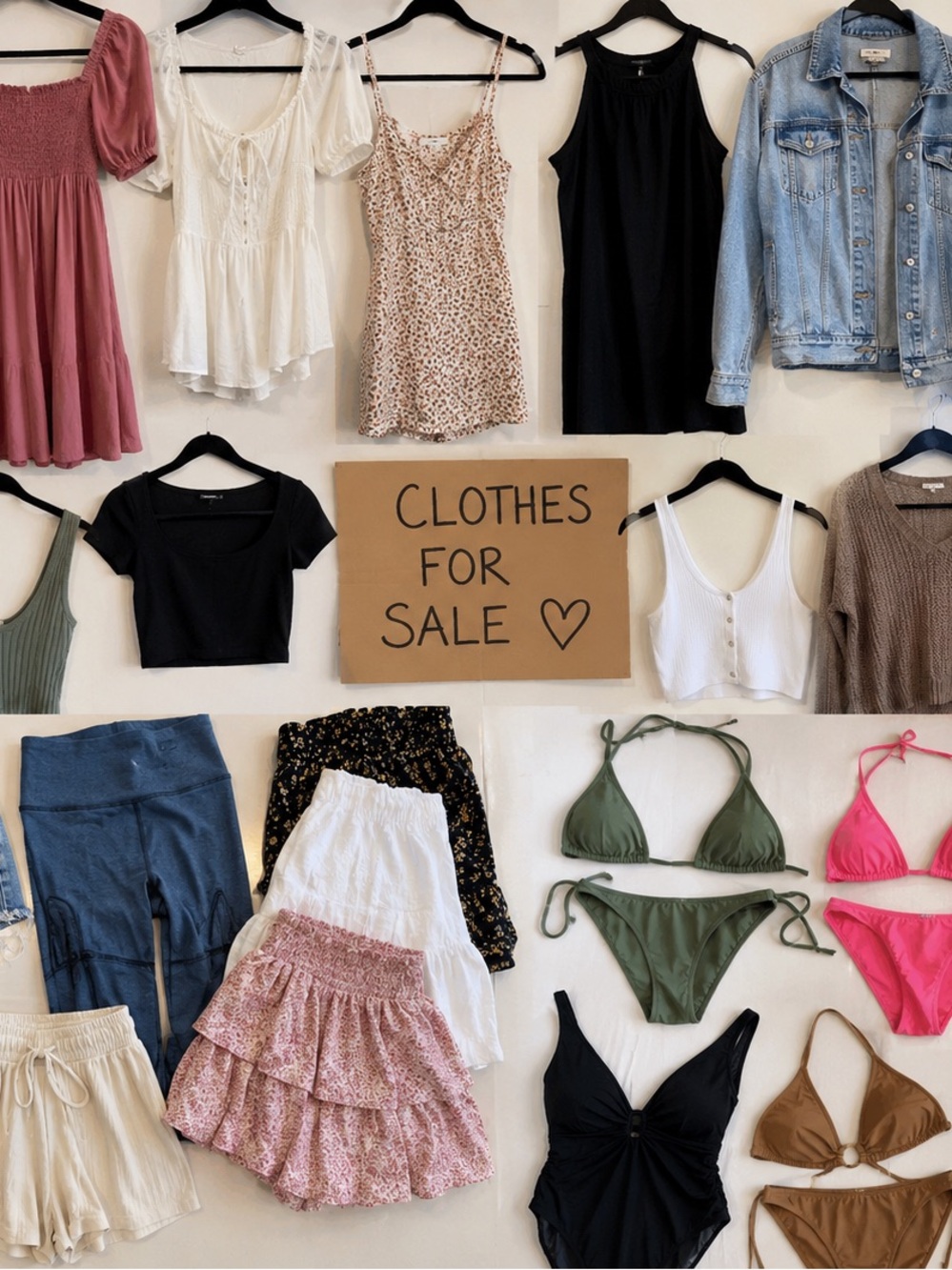 Lot of 5 lbs random clothes.